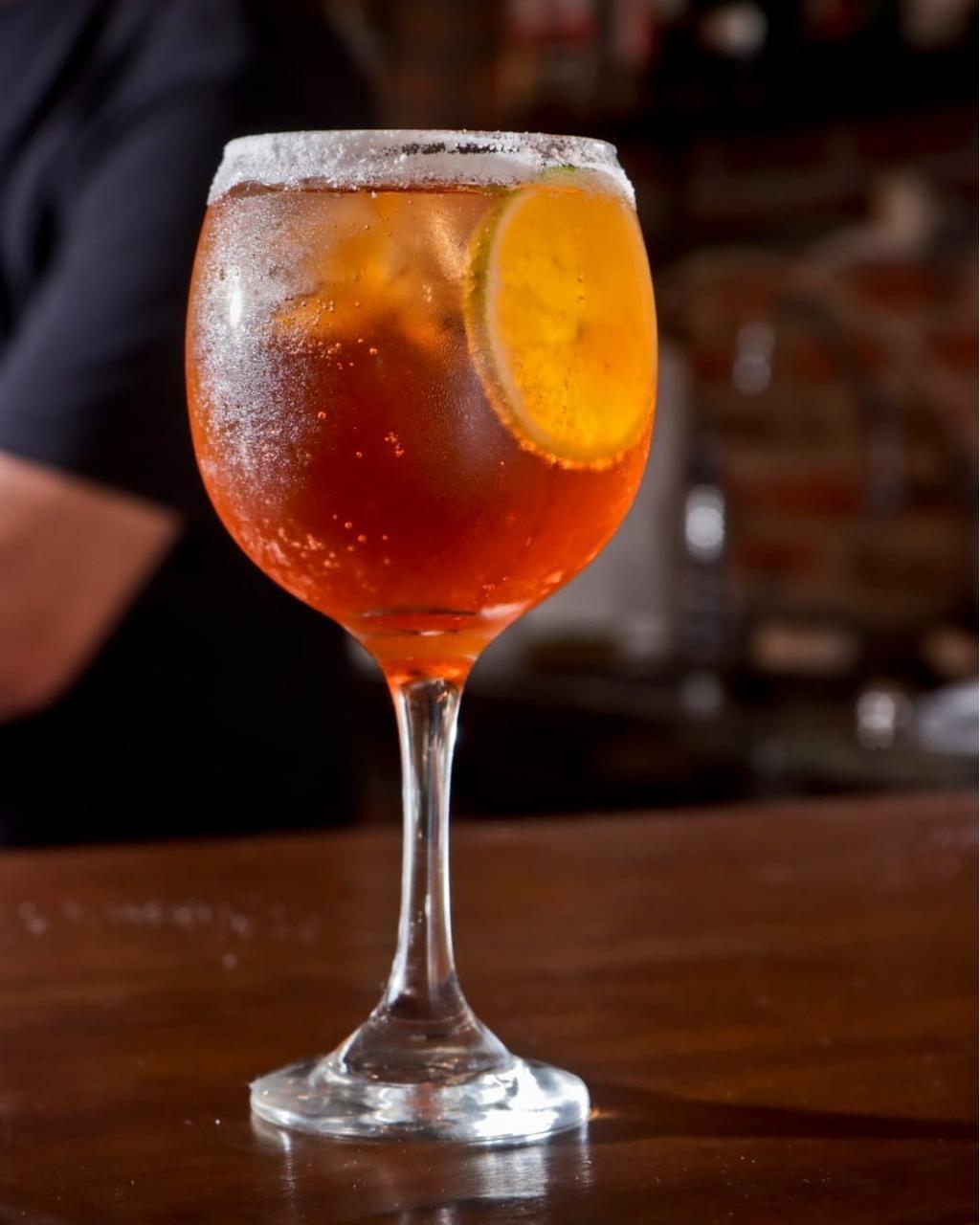 Spritz servido no bar